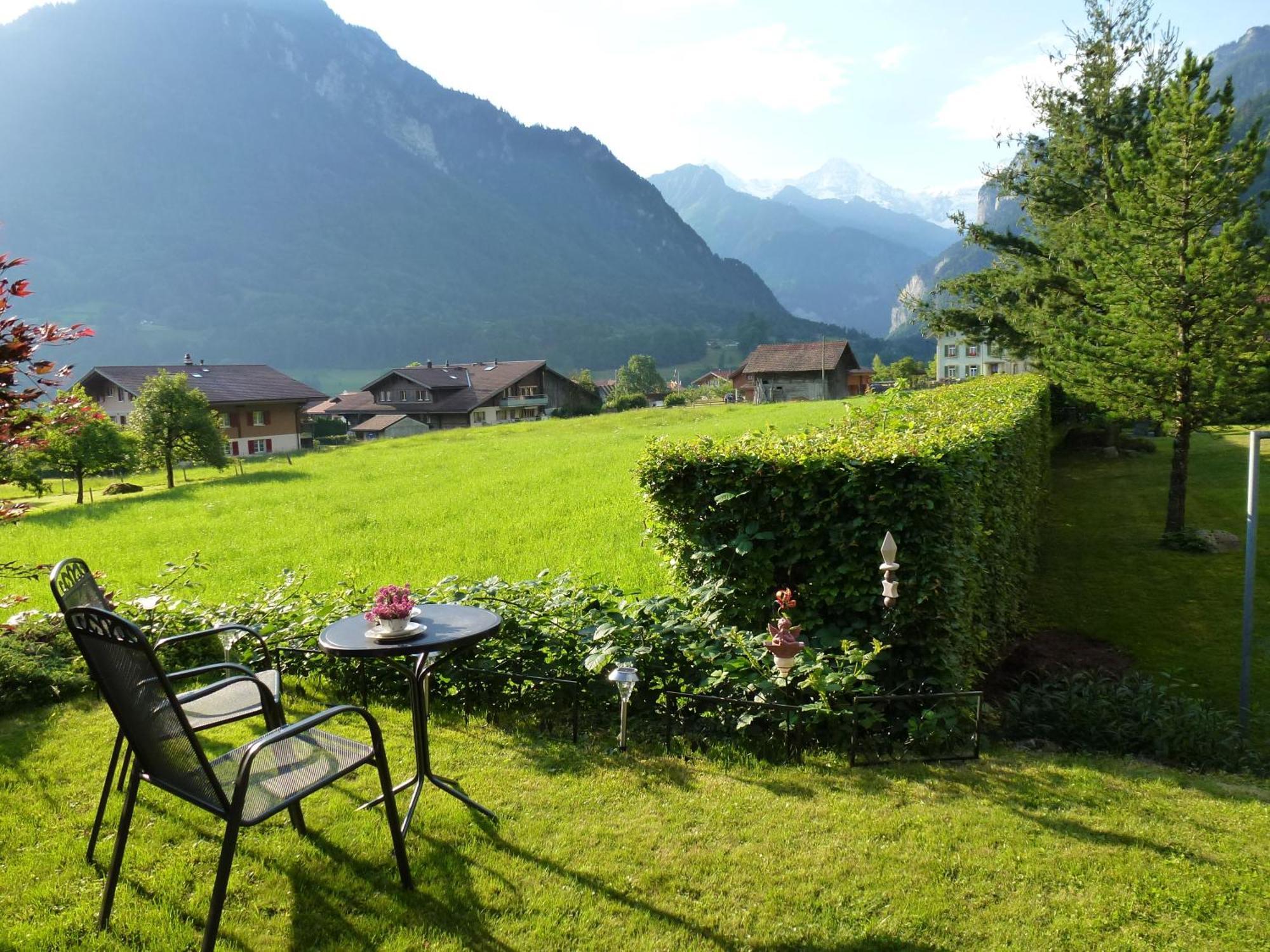 Haus Abendberg Apartment Wilderswil Exterior foto